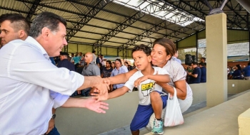 Mais uma escola Padrão Século XXI é inaugurada em Valparaíso de Goiás